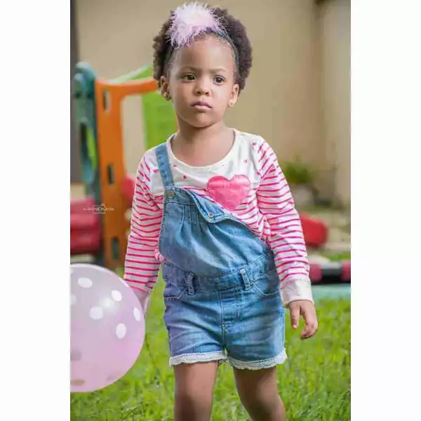 Flavour’s Daughter Celebrates 2nd Birthday With Adorable (Pictures)